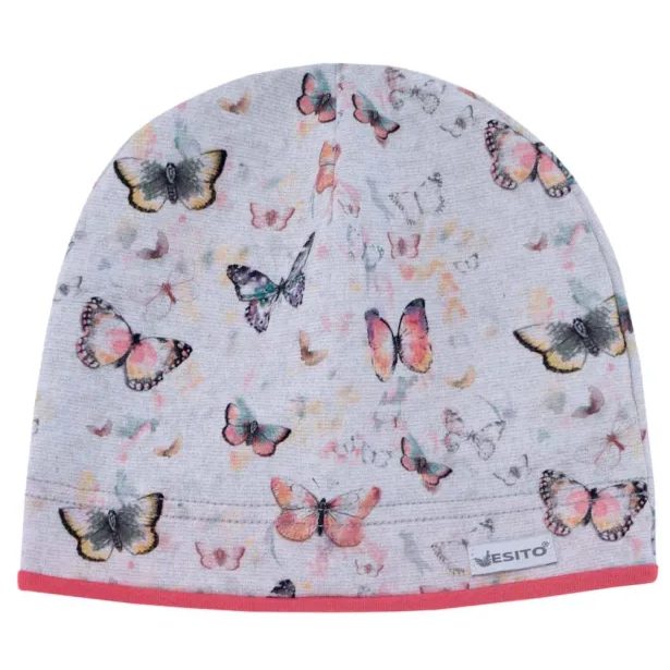ESITO Dětská čepice Motýlek - duhová