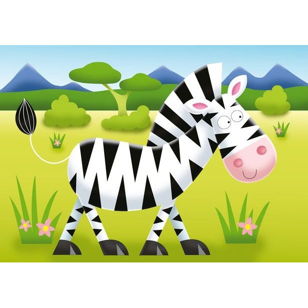 Moje první puzzle Na safari 2/3/4/5 dílků