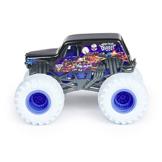SpinMaster MONSTER JAM - sběratelský kovový model Monster Truck, El Toro Loco, assort, 1:64
