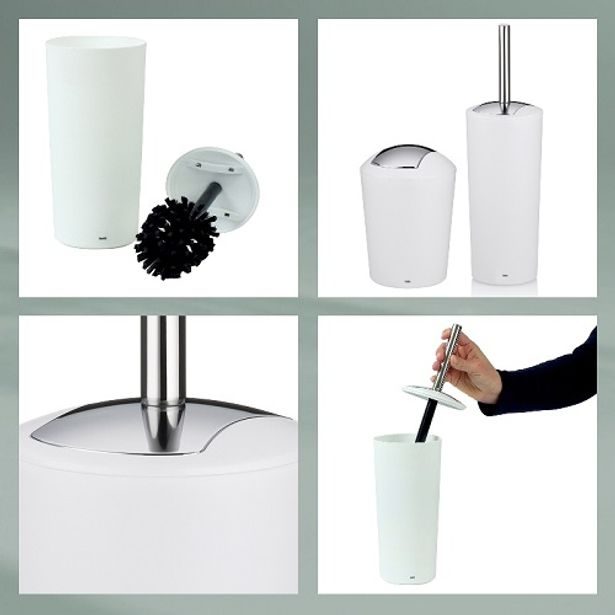 KELA WC štětka MARTA plast šedá KL-22276