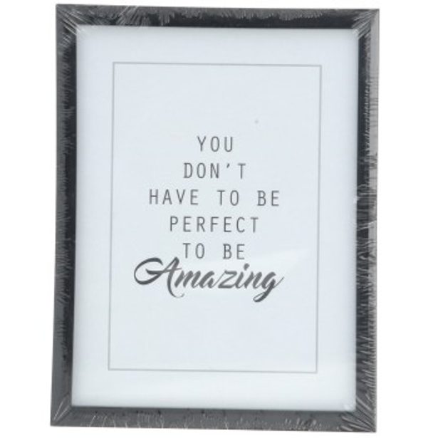 Hama rámeček plastový CHIARO, černá, 15x20 cm