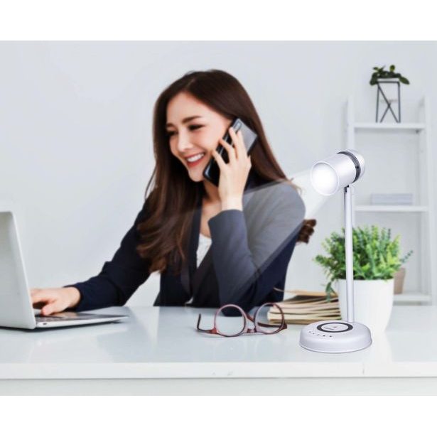 GRUNDIG Stolní lampa LED s bezdrátovou nabíječkou na mobil 3v1 ED-247255