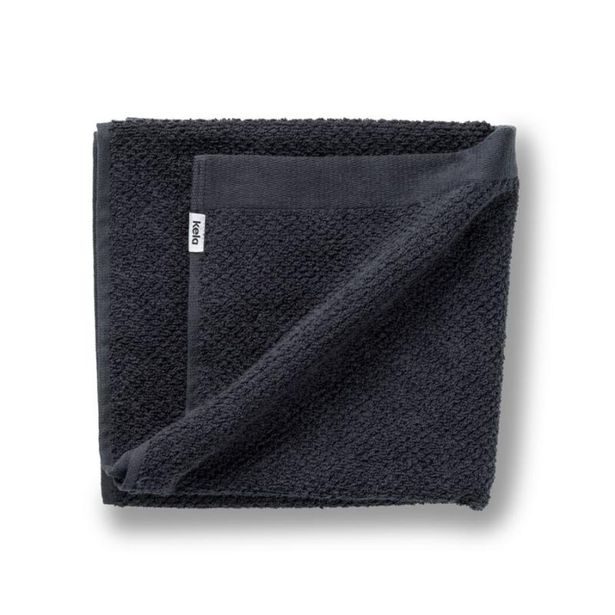 KELA Ručník LAVINIA 100% bavlna černá 50 x100cm KL-23942