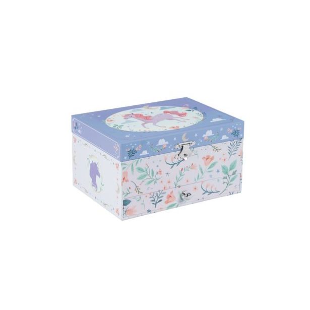 PLEJO hudební hrací skříňka jednorožec