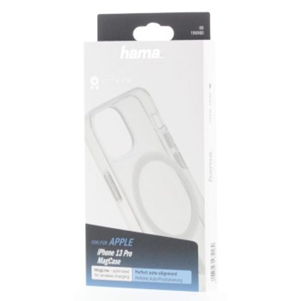 Hama MagCase Safety, kryt pro Apple iPhone 13 Pro, průhledný