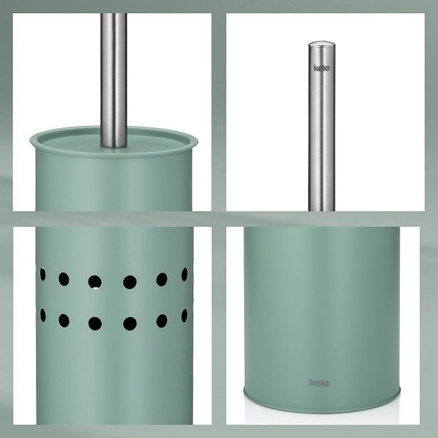 KELA WC sada Leo zelená KL-23112