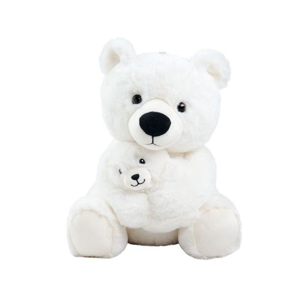 Panda, Koala, Tygr, Lední medvěď plyšový sedící 28 cm, 4 druhy