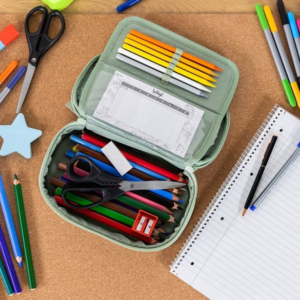 BAAGL SET 3 Skate max Mentol: batoh, penál, sáček