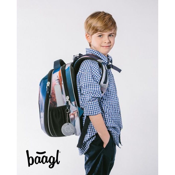 BAAGL SET 3 Shelly Space Shuttle: aktovka, penál, sáček