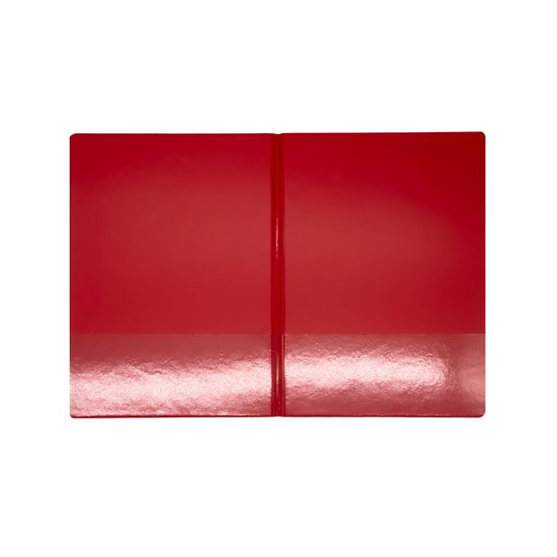 Sloha A4 SPORO spodní kapsa plast - červená