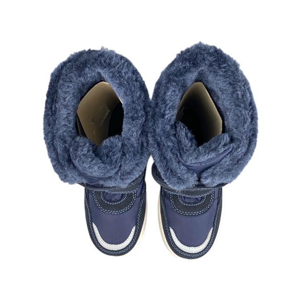 Dívčí zimní boty s membránou Richter modré s hvězdou