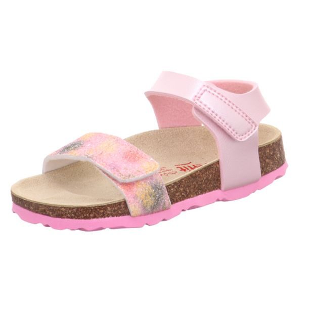 Dětské sandály Superfit 1-000123-5500 růžová duhová