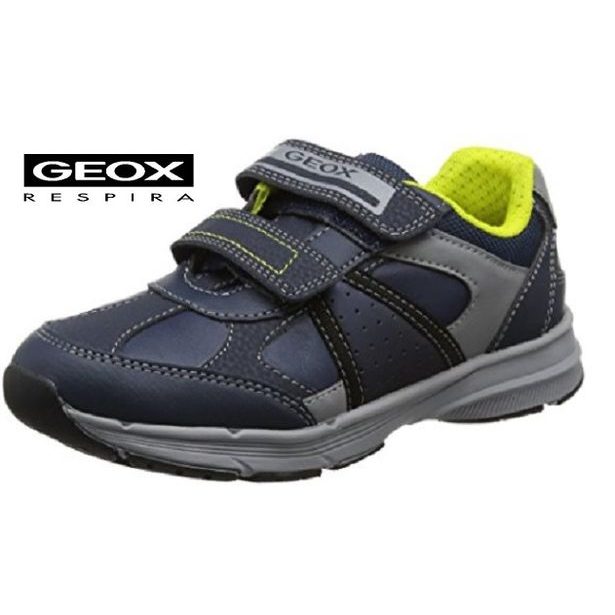 Celoroční obuv GEOX J TOP FLY B. NAVY