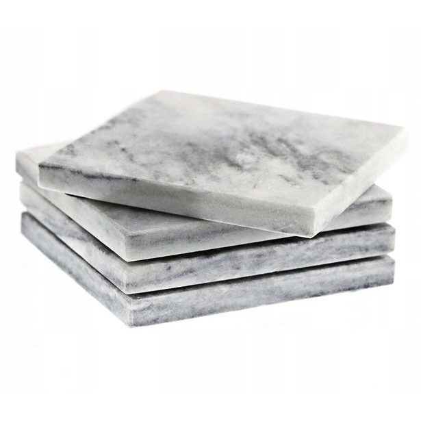 HIT Podtácek mramorový sada 4 ks 10 x 10 cm HT-23464612