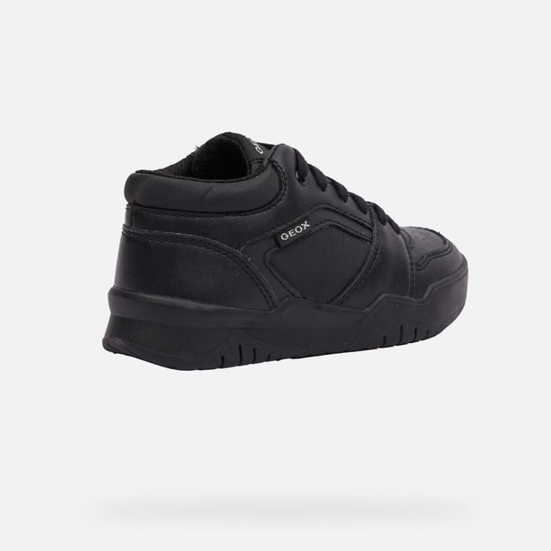 Černé chlapecké tenisky Geox Perth