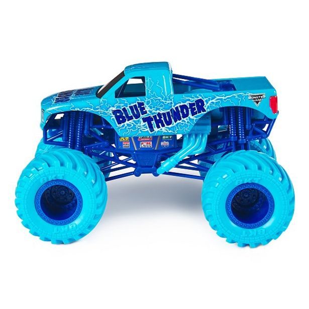 SpinMaster MONSTER JAM - sběratelský kovový model Monster Truck, Grave Digger, assort, 1:24