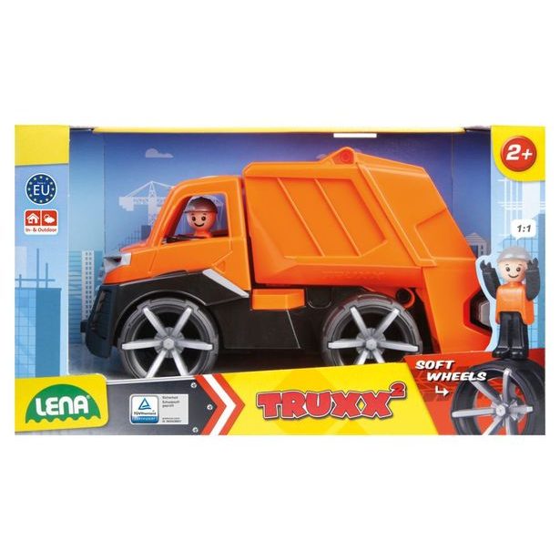 TRUXX2, popelář, okrasný kartón