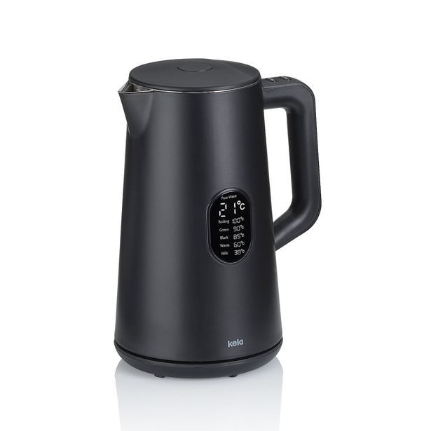 KELA Rychlovarná konvice Santos 1,5l černá KL-10138