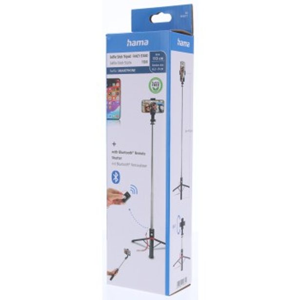 Hama Fancy Stand 110 II, selfie tyč a stativ pro telefon, Bluetooth dálková spoušť