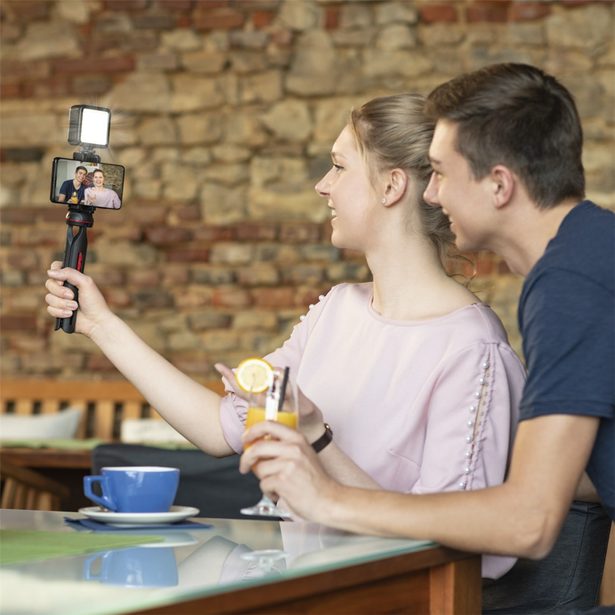 Hama Solid 80 Ball univerzální stativ / selfie tyč, Bluetooth dálková spoušť