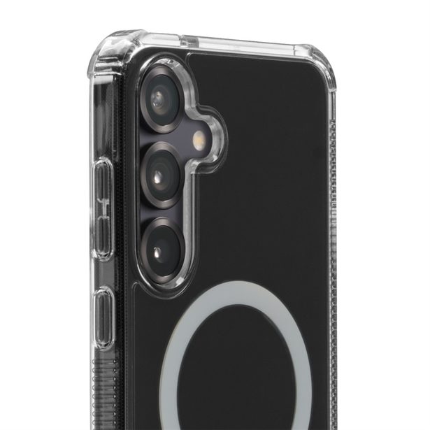 Hama Extreme Protect, kryt pro Samsung Galaxy S25+, magnetický, D3O®, nežloutne, průhledný