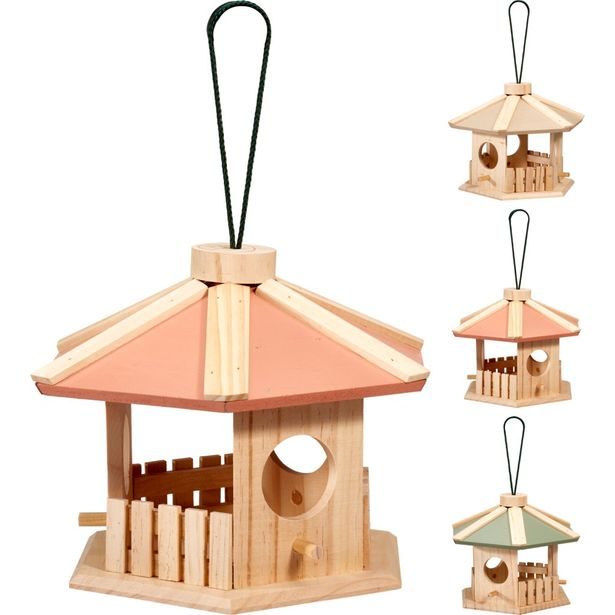 PROGARDEN Ptačí budka 30 x 26 x 22 cm zelená KO-VH2000470zele