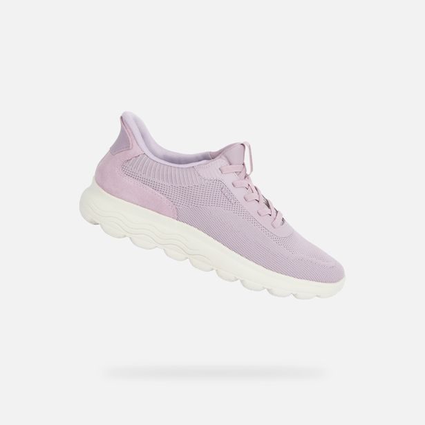 Fialové dámské tenisky Geox Spherica Plus Fast in
