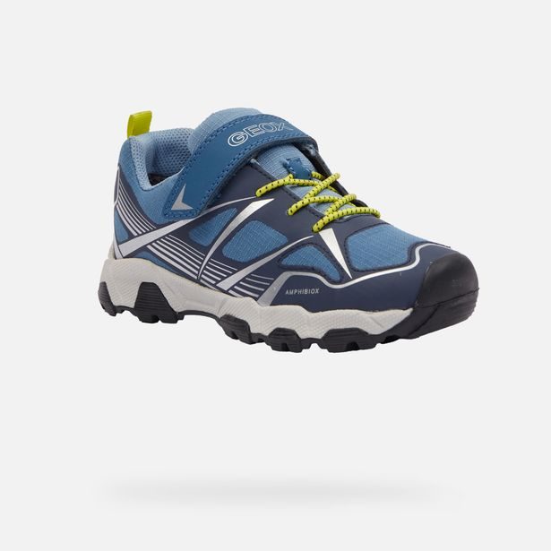 Modré chlapecké tenisky Geox Magnetar B ABX