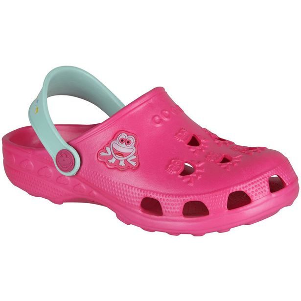 Dětské sandály Coqui Little Frog růžové/mint