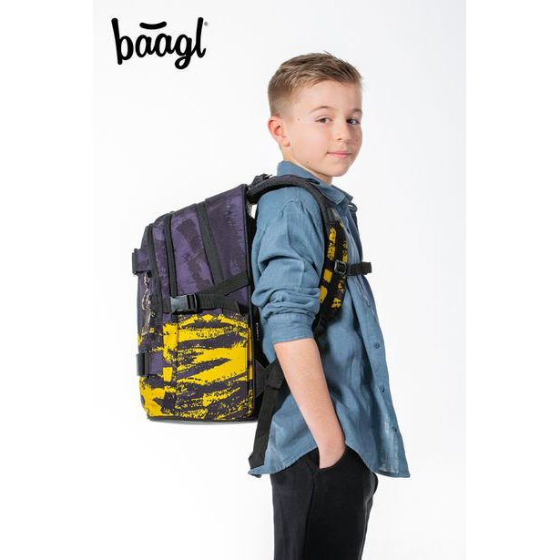 BAAGL Školní batoh Skate Dune