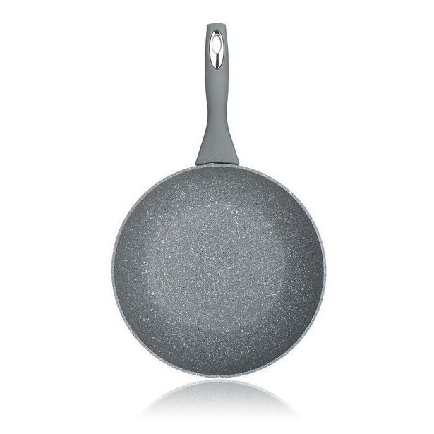 pánev d28x5,8cm CUISINO GRAN.GREY, nepř.p.,indukce