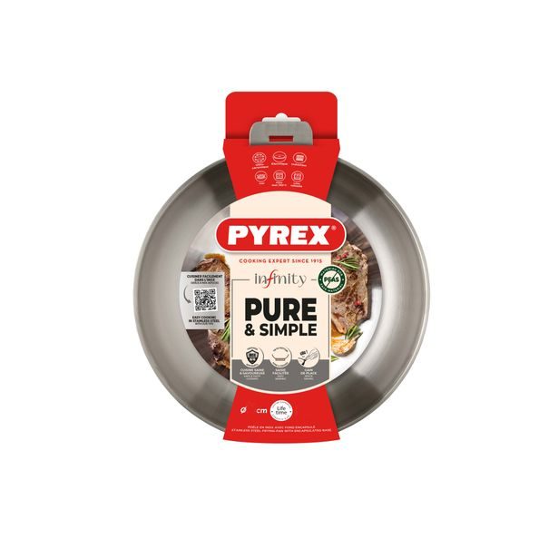 Pyrex PÁNEV INFINITY 20CM PYREX NEREZ ODNÍMAT.RUKOJET