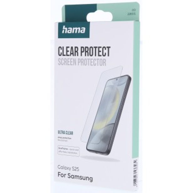 Hama Clear Protect, ochranné sklo na displej pro Samung Galaxy S25
