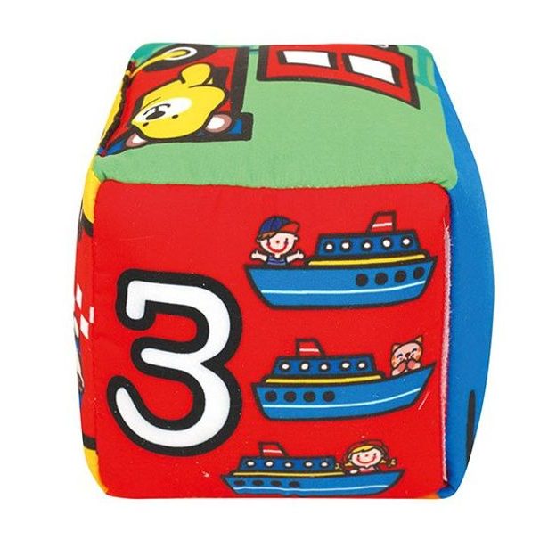 Zábavné textilní kostky - Autíčka