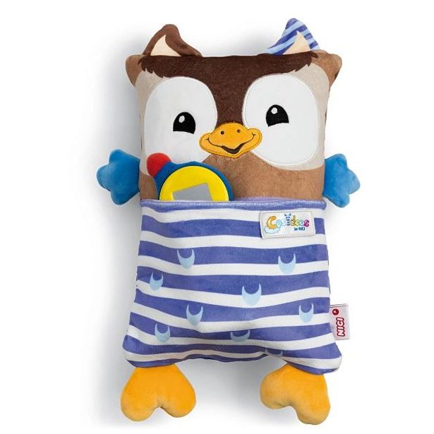 NICI NICI Cosidoos plyš Sova oboustranný motiv 30x20cm