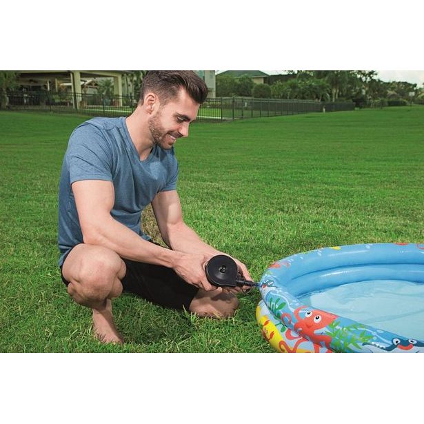 Nafukovací SET - bazén 112cm, plavací kruh 51cm, míč 41x15cm