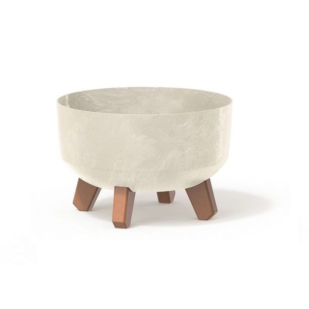 květ. d28,5x17,7 GRACIA LOW pískový