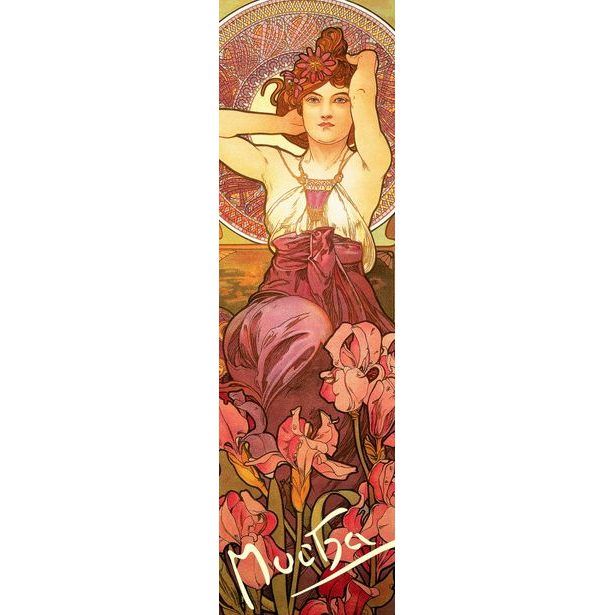 Záložka Alfons Mucha – Ametyst Baagl