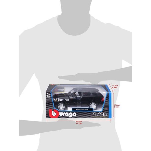Bburago 1:18 Range Rover Sport Black