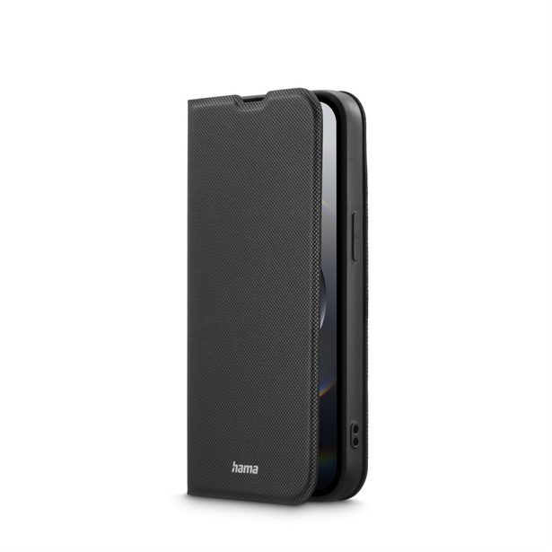 Hama Daily Protect, pouzdro-knížka pro Apple iPhone 16e, funkce stojanu, černé