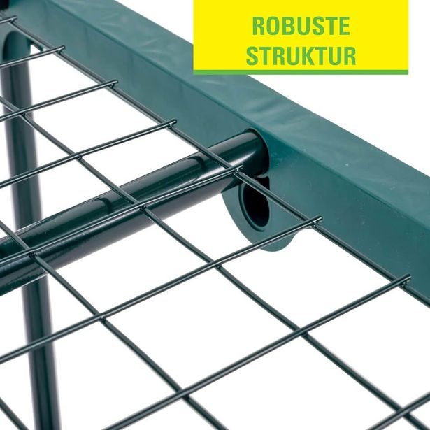 KINZO Zahradní foliovník se vstupem 6 polic 195x73x143 mm ED-219566