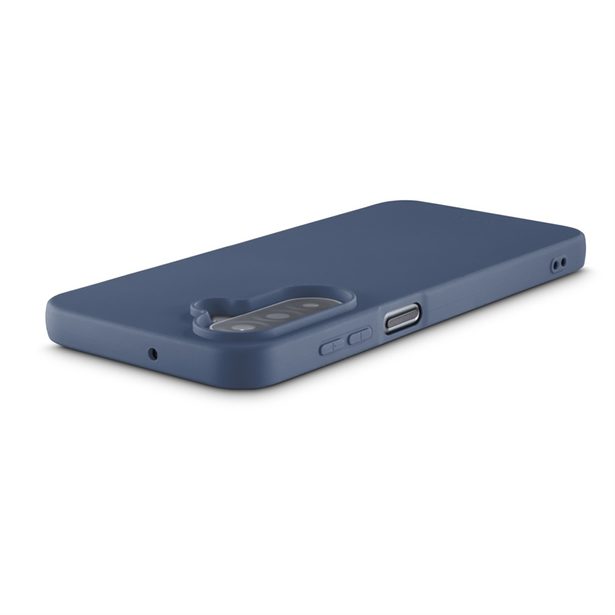 Hama Fantastic Feel, kryt pro Samsung Galaxy A17, hebký povrch, modrý