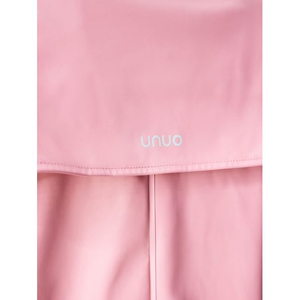 Unuo Dámský nepromokavý kabát bez zateplení, Starorůžová