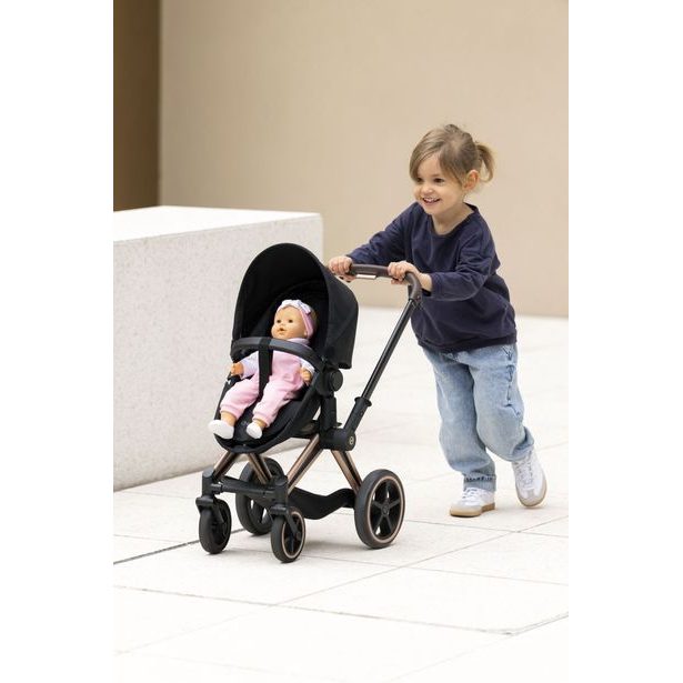 Kočárek Cybex Black 3 v1 pro panenky 36-42 cm
