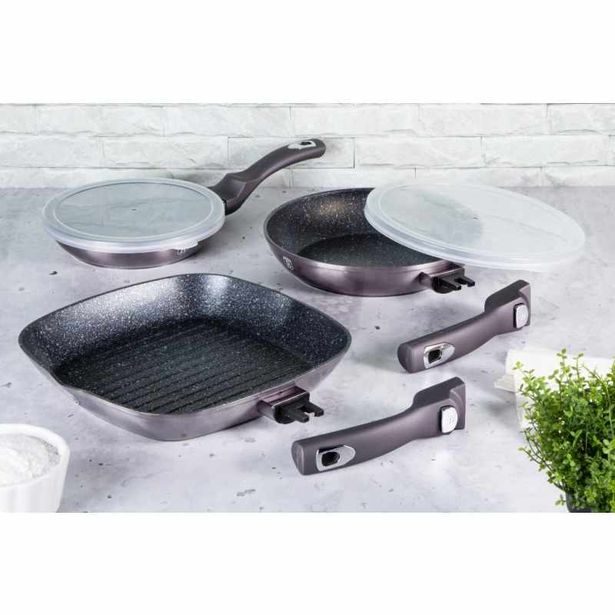 BERLINGERHAUS Pánev s odnímatelnou rukojetí 28 cm Carbon PRO Line BH-6913