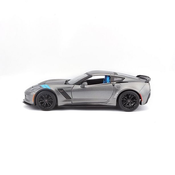 Maisto Maisto - 2017 Corvette Grand Sport, metal šedá, 1:24
