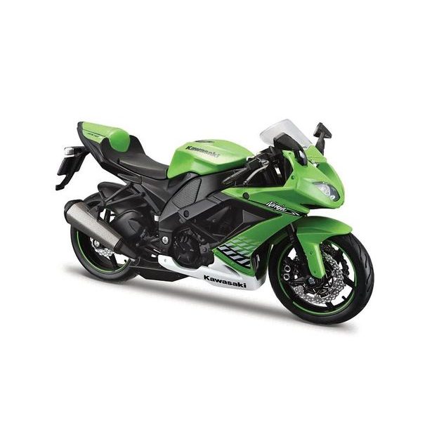 Maisto Maisto - Motocykl se stojánkem, Kawasaki Ninja ZX-10R, 1:12