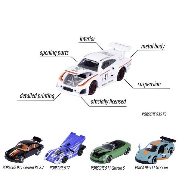 Porsche Motorsport Dárková sada 5 ks