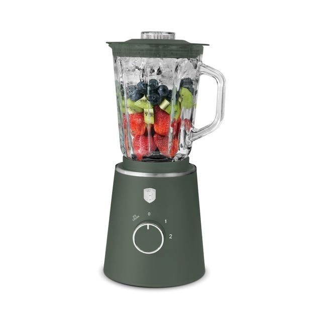 BERLINGERHAUS Stolní mixér se skleněnou nádobou 1,5 L 1000 W Matte Green Collection BH-9823