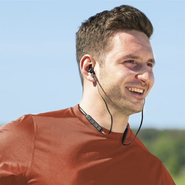 Hama Bluetooth špuntová sluchátka Freedom Neck III, černá